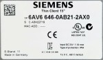 Siemens 6AV6646-0AB21-2AX0